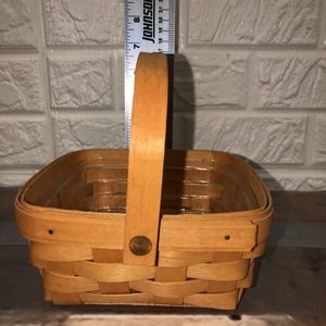 Longaberger Small Berry Basket‎ 2000 Vtg 6”